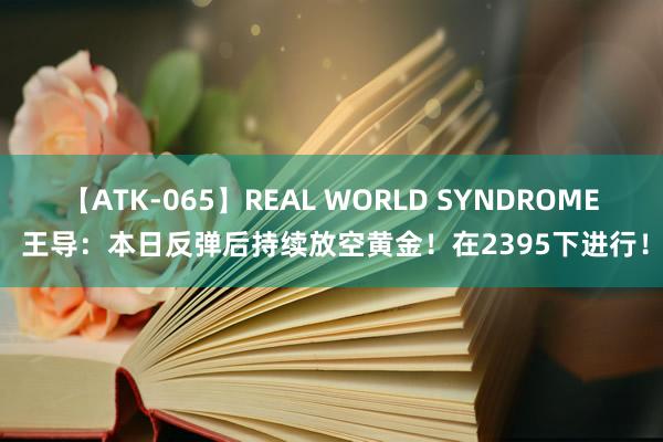 【ATK-065】REAL WORLD SYNDROME 王导：本日反弹后持续放空黄金！在2395下进行！