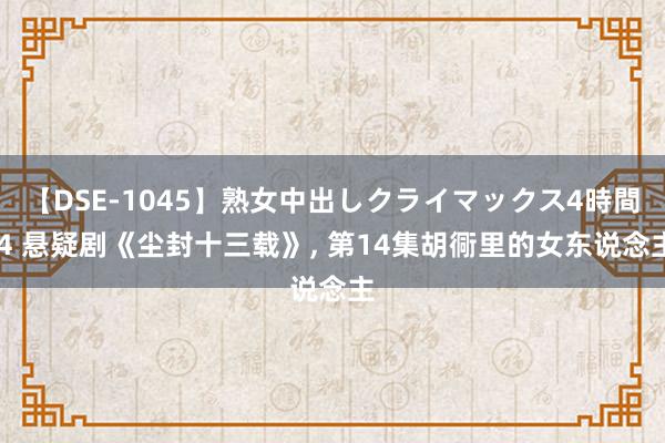 【DSE-1045】熟女中出しクライマックス4時間 4 悬疑剧《尘封十三载》, 第14集胡衕里的女东说念主