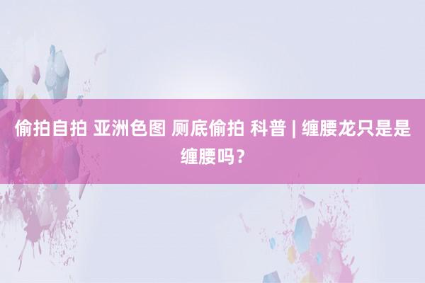 偷拍自拍 亚洲色图 厕底偷拍 科普 | 缠腰龙只是是缠腰吗？